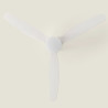 Ventilateur de Plafond Moderne Noir avec Pales Transparentes