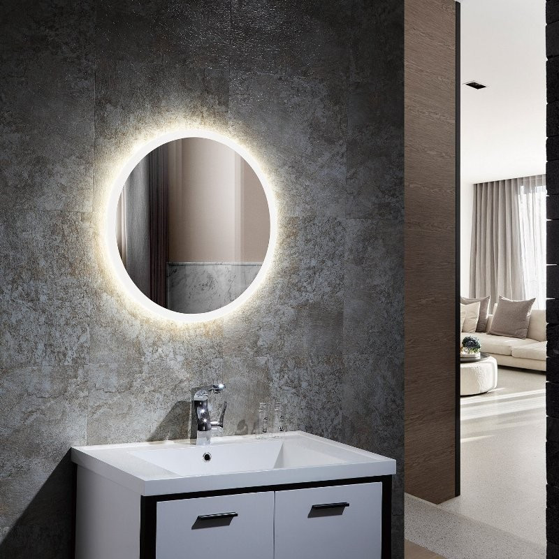 Miroir LED - CRETA - b-w-p-distribution.com Miroir LED - CRETA - b-w-p-distribution.com