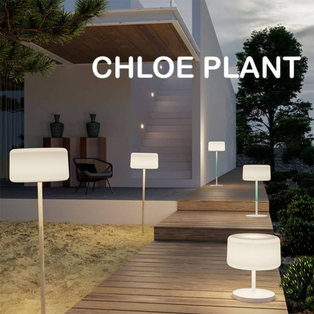 Lampadaire solaire rechargeable  - CHLOE PLANT - Newgarden