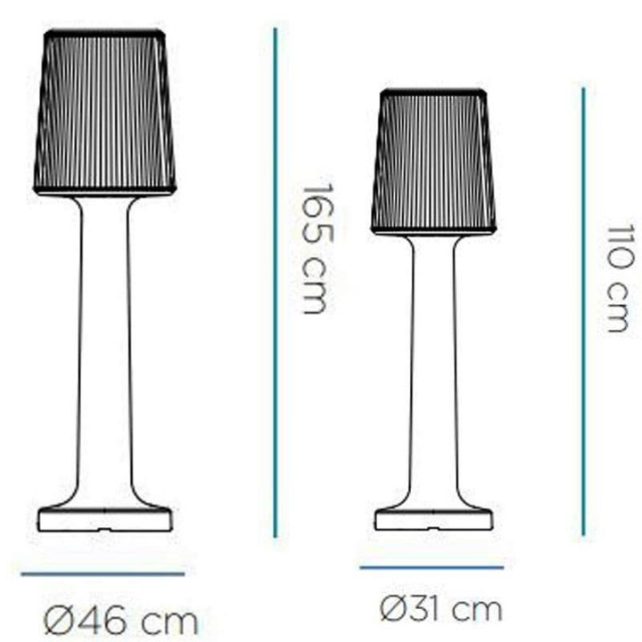 Lampadaire sur pied - CARMEN - b-w-p-distribution.com