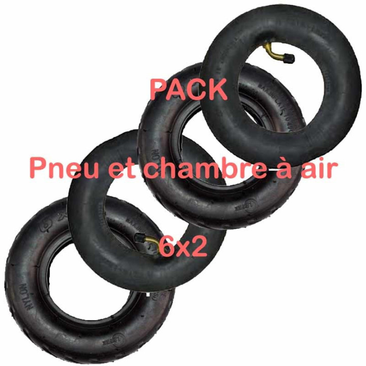 Pneu et chambre à air 6x2 (PACK) - b-w-p-distribution.com