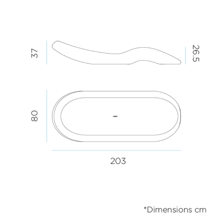 Chaise longue - RASA - Newgarden