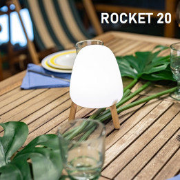 Lampe de table rechargeable led - ROCKET 20 - Newgarden