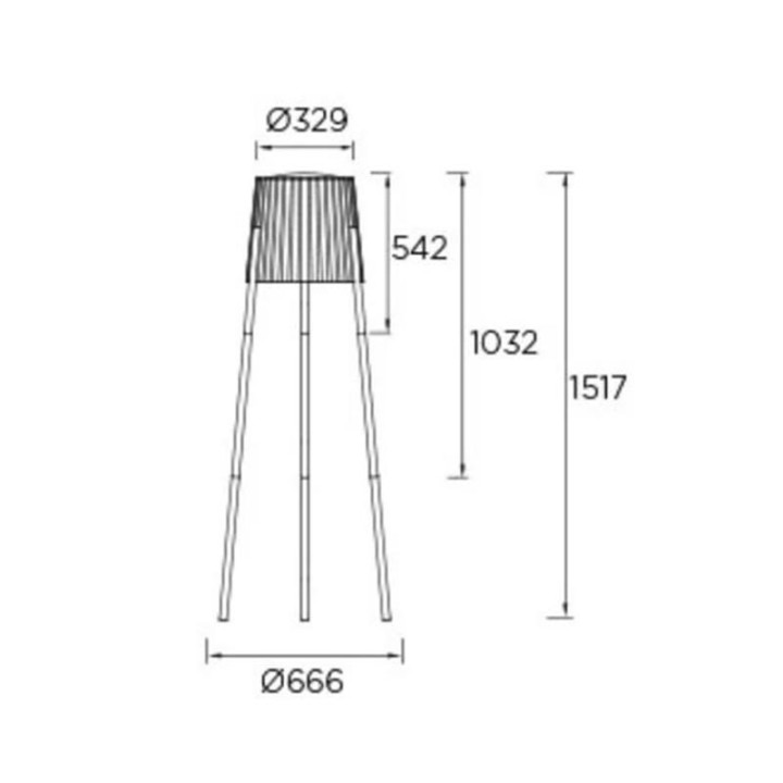 Lampadaire BARCINO