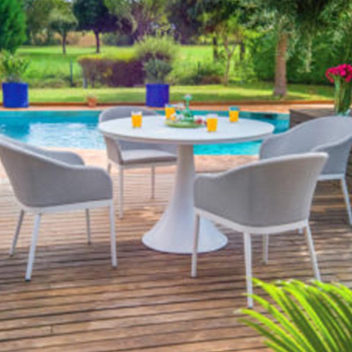 Chaise de jardin - BRISA - b-w-p-distribution.com