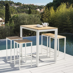 Table haute - FERMO - lemobilierdejardin.fr