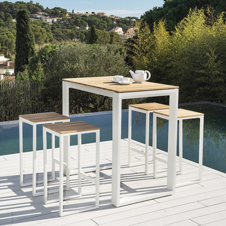 Table haute - FERMO - lemobilierdejardin.fr