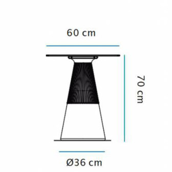 Table lumineuse - ITACA - Newgarden