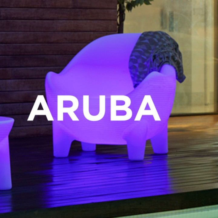 Fauteuil Lumineux - ARUBA - Newgarden