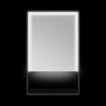 Miroir de Salle de Bain Tactile avec Éclairage LED Anti-buée - Madeira