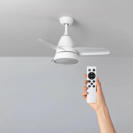 Ventilateur de Plafond LED avec couleurs de lumière sélectionnable