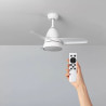 Ventilateur de Plafond LED avec couleurs de lumière sélectionnable